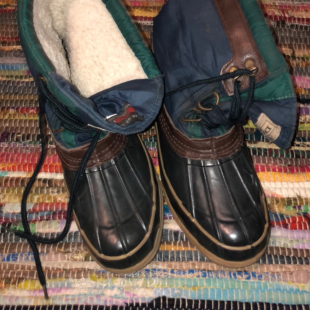 Mens winter duck boots